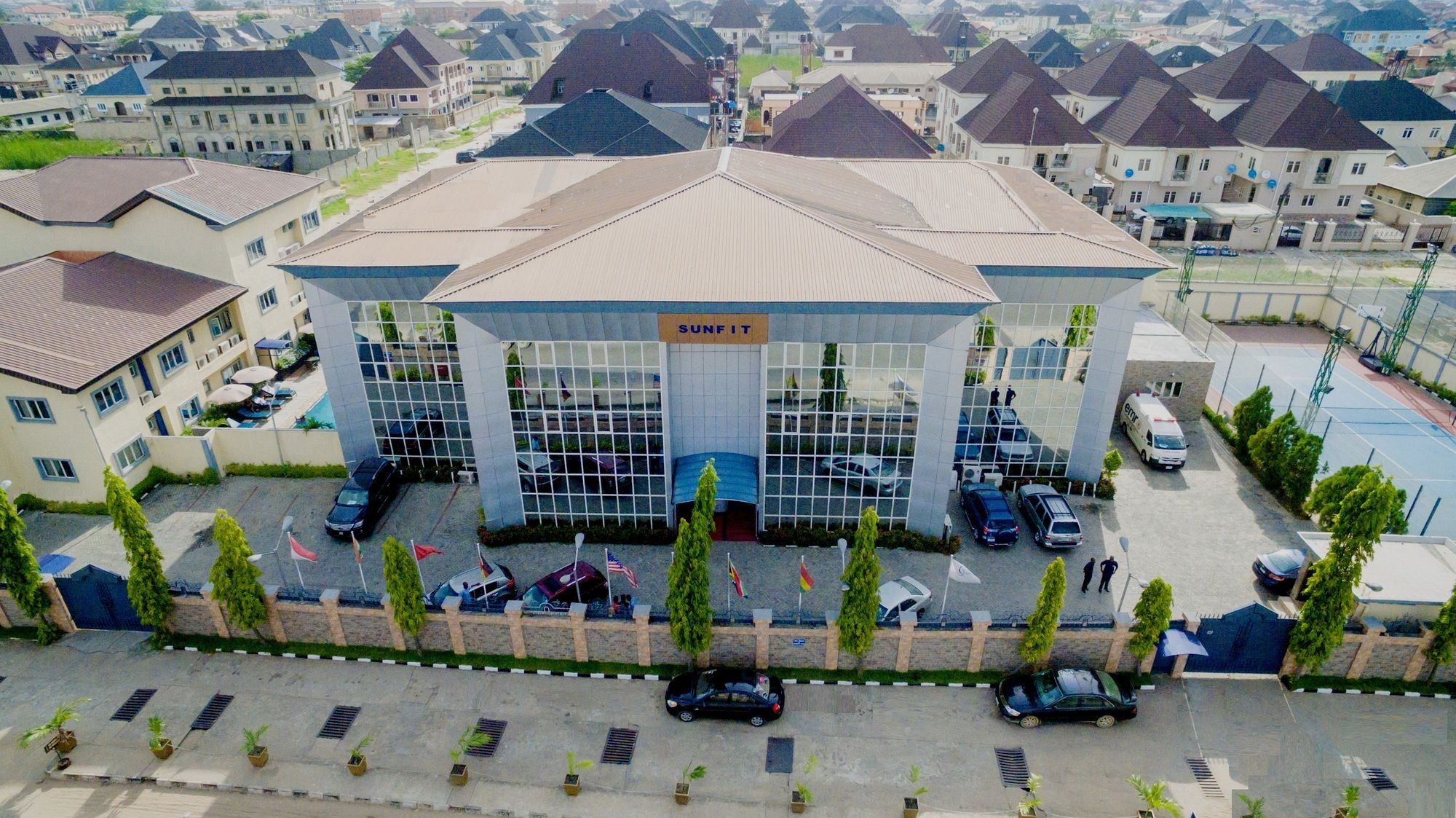 Sunfit - Fitness, Spa, Accommodation Aliayabiagba Экстерьер фото